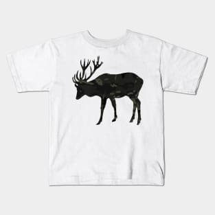 Multicam Black Stag Kids T-Shirt